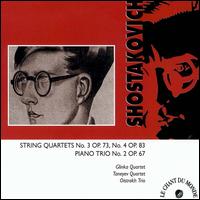 Shostakovich: String Quartets Nos. 3 & 4 / Piano Trio No. 2 von Various Artists