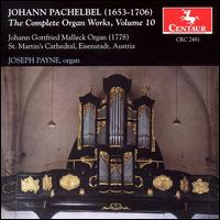 Pachelbel: The Complete Organ Works, Vol. 10 von Joseph Payne