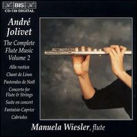 Jolivet: Flute Music Vol. 2 von Manuela Wiesler