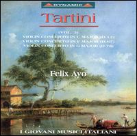 Tartini: Violin Concertos, Vol. 3 von Felix Ayo