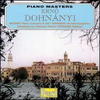 Piano Masters: Ernö Dohányi von Various Artists