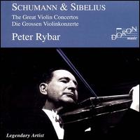 Schumann/Sibelius: Violin Concertos von Peter Rybar