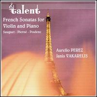 French Sonatas for Violin and Piano von Various Artists