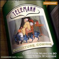 Telemann: Comical Overtures von Simon Standage