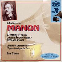 Massenet: Manon von Various Artists
