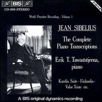 Sibelius: The Complete Piano Transcriptions, Vol. 1 von Erik T. Tawaststjerna