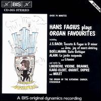 Hans Fagius Plays Organ Favorites von Hans Fagius