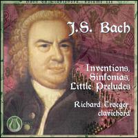 J.S. Bach: Inventions; Sinfonias; Little Preludes von Richard Troeger