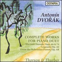 Dvorák: Complete Works for Piano Duet von Various Artists