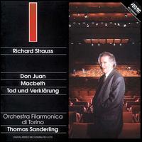 Richard Strauss: Don Juan; Macbeth; Tod und Verklärung von Thomas Sanderling