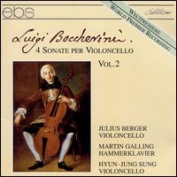 Boccherini: Cello Sonatas Vol. 2 von Julius Berger