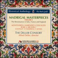 Madrigal Masterpieces, Vol. 2 von Various Artists