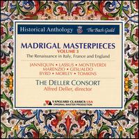 Madrigal Masterpieces, Vol. 3 von Alfred Deller
