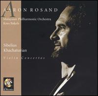 Sibelius, Khachaturian: Violin Concertos von Aaron Rosand