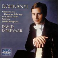 Dohnányi: Piano Works von David Korevaar