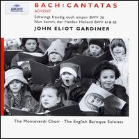 Bach: Advent Cantatas von John Eliot Gardiner