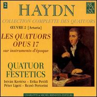 Haydn: Les Quatuors Opus 17 von Various Artists