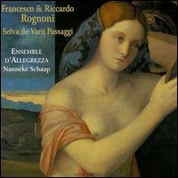 Francesco & Riccardo Rognoni: Selva de Varij Passaggi von Various Artists