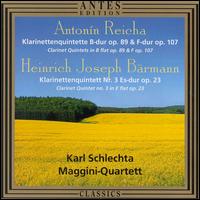 Antonín Reicha: Clarinet Quintets Opp. 89 & 107; Heinrich Joseph Bärmann: Clarinet Quintet No. 3 von Karl Schlechta