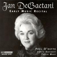 Early Music Recital von Jan DeGaetani
