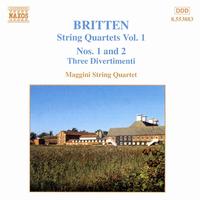 Britten: String Quartets Nos. 1 & 2 von Maggini Quartet