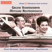 Live Russian Recordings from the Sixties von Galina Vishnevskaya