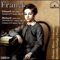 Eduard and Richard Franck: Music for Violin and Piano von Various Artists