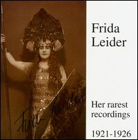 Her Rarest Recordings, 1921-1926 von Frida Leider