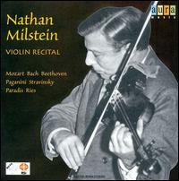 Nathan Milstein Violin Recital von Nathan Milstein
