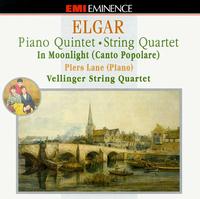 Elgar: Piano Quintet; String Quartet; In Moonlight (Canto Popolare) von Vellinger String Quartet