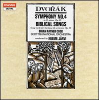 Dvorák: Symphony No. 4; Biblical Songs von Neeme Järvi