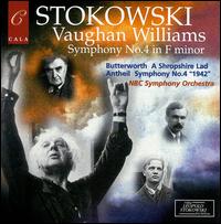 Vaughan Williams: Symphony No. 4; Butterworth: A Shropshire Lad; Antheil: Symphony No. 4 "1942" von Leopold Stokowski