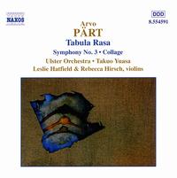 Arvo Pärt: Tabula Rasa; Symphony No. 3; Collage von Takuo Yuasa