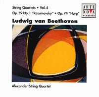 Beethoven: String Quartets, Op. 74 & Op. 59, No. 1 von Alexander String Quartet