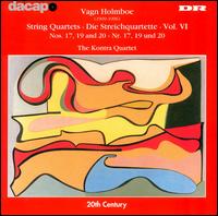 Vagn Holmboe: String Quartets, Vol. 6 von Kontra Quartet