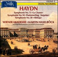 Haydn: Symphonies Nos. 73, 94 and 30 von Various Artists
