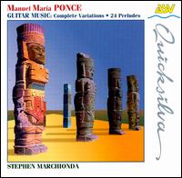 Ponce: Guitar Music von Stephen Marchionda
