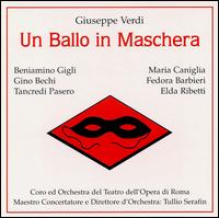 Verdi: Un ballo in maschera von Tullio Serafin