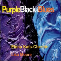 Purple Black & Blues von Lisa Moore