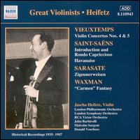 Great Violinists: Heifetz von Jascha Heifetz