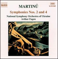Martinu: Symphonies Nos. 2 & 4 von Various Artists