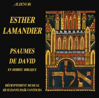 Psaumes De David en Hebreu Biblique von Esther Lamandier