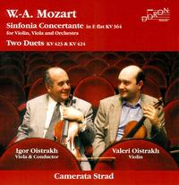 Mozart: Sinfonia Concertante / Two Duets von Various Artists