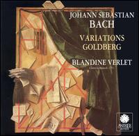 Bach: Variations Goldberg von Blandine Verlet