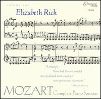 Mozart: Complete Piano Sonatas, Vol. 1 von Elizabeth Rich