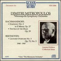 Mitropoulos Centennial Issue: Document 6 von Dimitri Mitropoulos