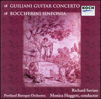Boccherini: Sinfonia / Giuliani: Concerto in A major von Monica Huggett