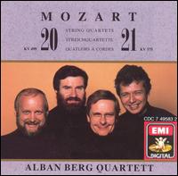 Mozart: String Quartets 20 and 21 von Alban Berg Quartet