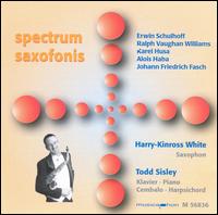 Spectrum Saxofonis von Harry Kinross White