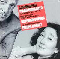 Schoenberg: Piano Concerto; Piano Pieces, Opp. 11 & 19; Berg: Piano Sonata von Mitsuko Uchida